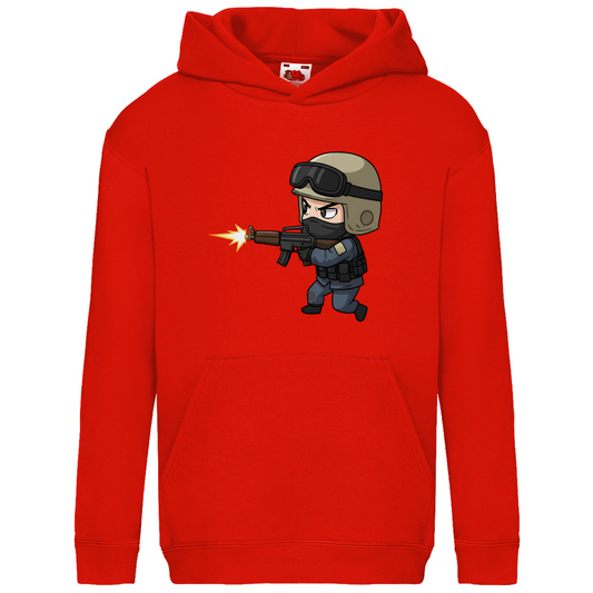 Kids Basic Hoodie Special Forces CSGO Chibiki Counter Strike