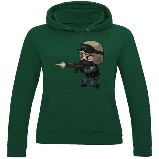 Damen Hoodie Special Forces CSGO Chibiki Counter Strike