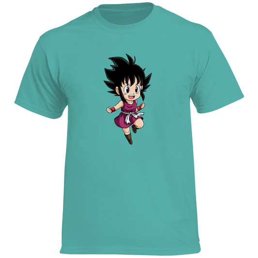 Herren Heavy Cotton T-Shirt saiyan chibiki