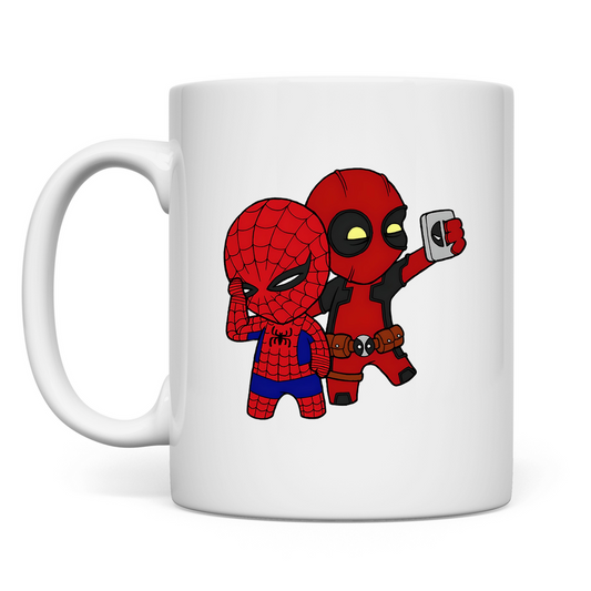 Tasse Spidey Deadpool Chibiki