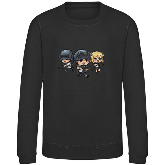 Kinder Sweatshirt Battle Royal PUBG Chibiki