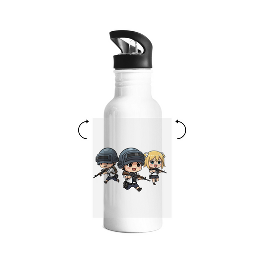 Edelstahl-Trinkflasche Battle Royal PUBG Chibiki