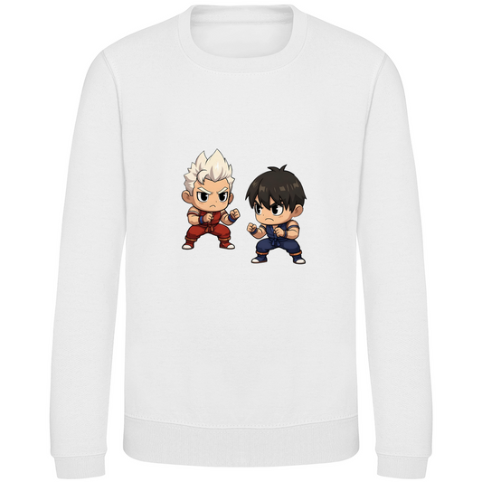 Kinder Sweatshirt street fighter mma martial arts chibiki