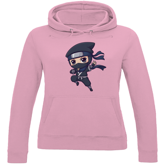 Damen Hoodie Ninja Chibiki Shinobi